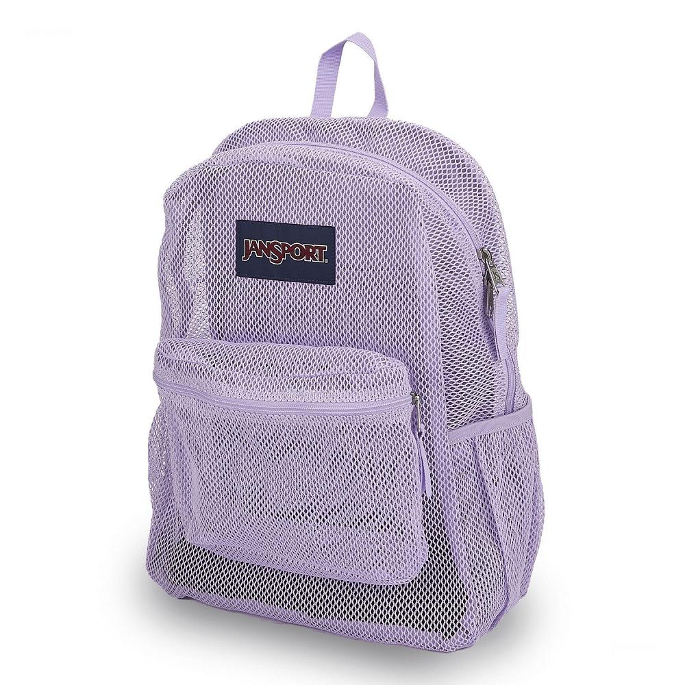 Sac à Dos Scolaire JanSport ECO MESH PACK Violette | EZD-31639324